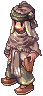 Armed villager